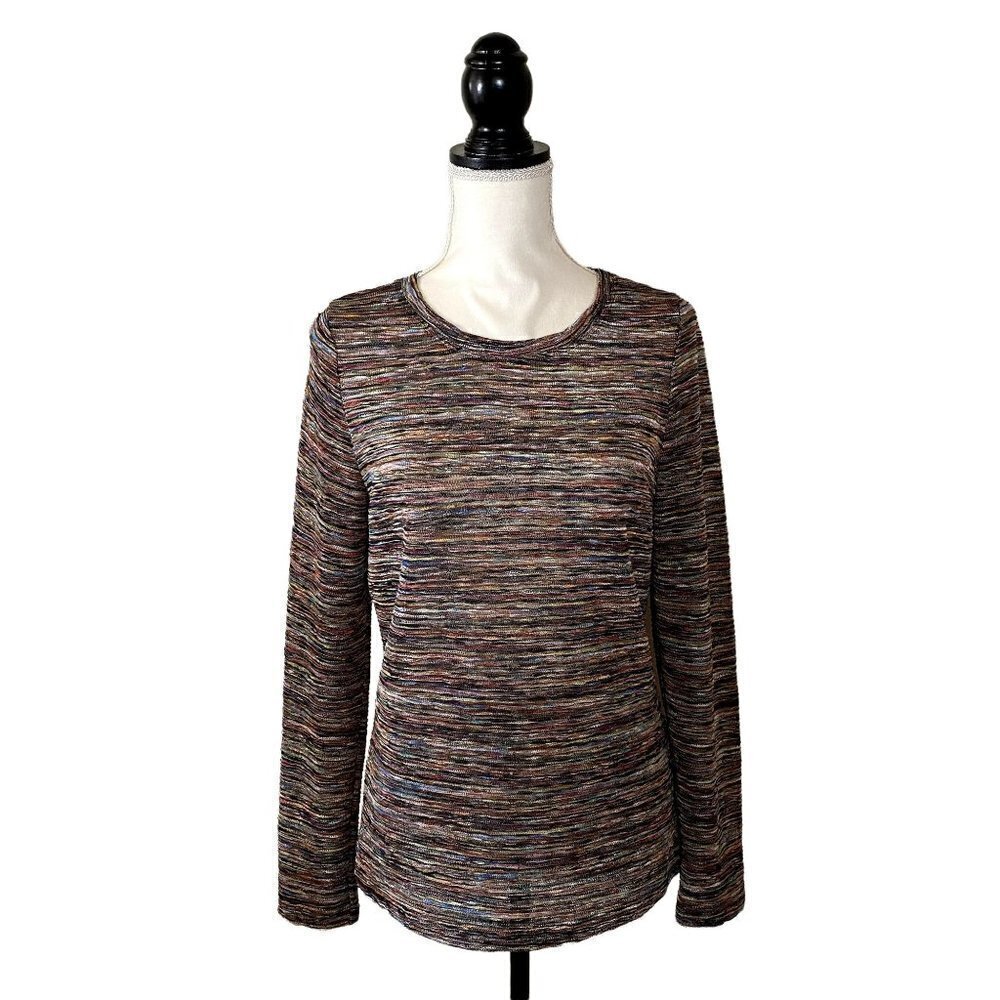 ERM London |Knitted Crewneck Sweater | Multicolored | Size: Medium